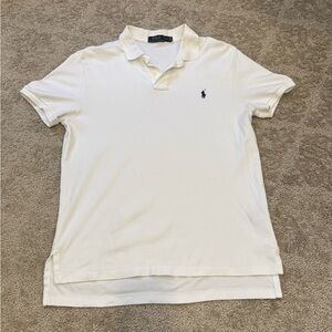 Ralph Lauren Classic White Polo Shirt for Men